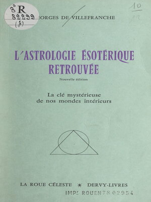 cover image of L'astrologie ésotérique retrouvée